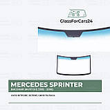 Лобове скло MERCEDES SPRINTER (Високий) (Фургон) (1995 - 2006) OE NUMBER: A9016710310, фото 2