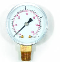 Манометр радіальний 1/4ф.42 0-6 барів EVO