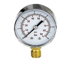 HM 101-6 Манометр 50 мм 6 барів нижній Q