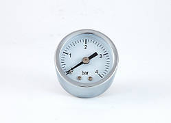 Манометр фронтальний 1/4ф.42 0-6 барів EVO