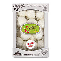 Зефир белый без сахара со стевией в кокосовой стружке 500 г  STEVIASUN OST-211-1