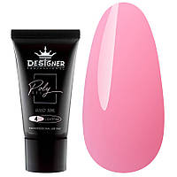 Полігель (Дизайнер Професіонал) для нарощування та зміцнення нігтів, 30 мл. Light pink №4