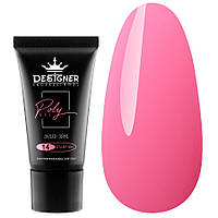 Полігель (Дизайнер Професіонал) для нарощування та зміцнення нігтів, 30 мл. Starfish №14