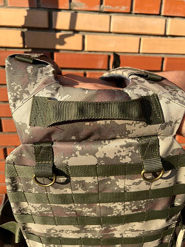 Плитоноска для бронежилета 4 кармана для плит, легкая армейская ...