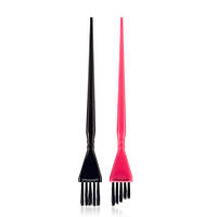 Набор узких кисточек (розовый и черный) Detailing Brush Set 2 шт Framar