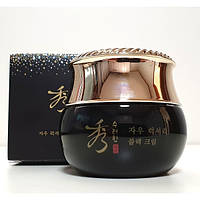 SOORYEHAN Jawoo Luxury Black Cream Интенсивный антивозрастной крем с черным женьшенем и маточным молочком 30мл