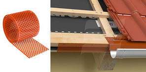 Вентиляційна стрічка звису 80мм*5м