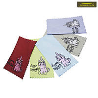 Серветка-мікрофібра (стандарт) кольорова 16х15см Acropolis А-90/08д