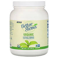 Натуральная стевия NOW Foods "Better Stevia Organic Extract Powder" экстракт в порошке (454 г)