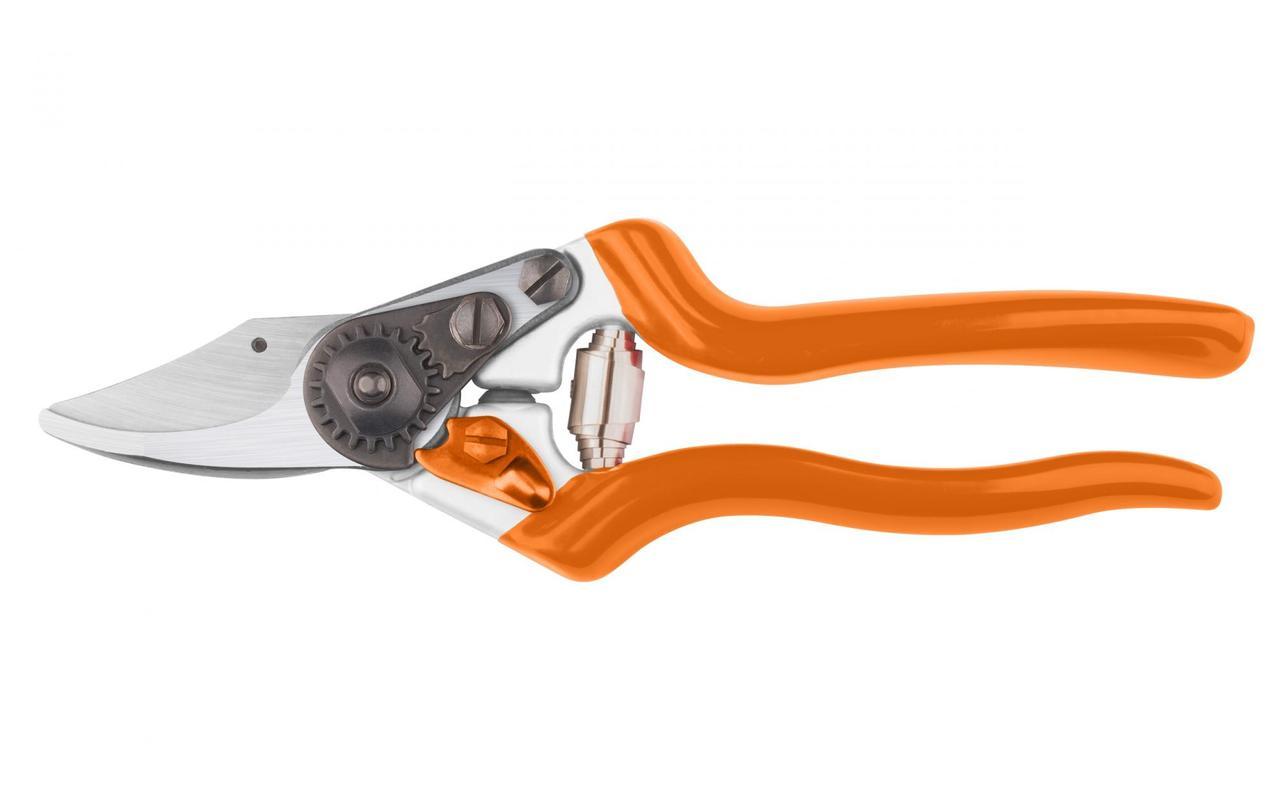 Секатор Кованый Профессиональный Короткий с Прорезиненными Ручками ...