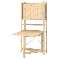 IKEA 1 секция / откидной стол / раздвижная дверь IVAR (394.849.16)