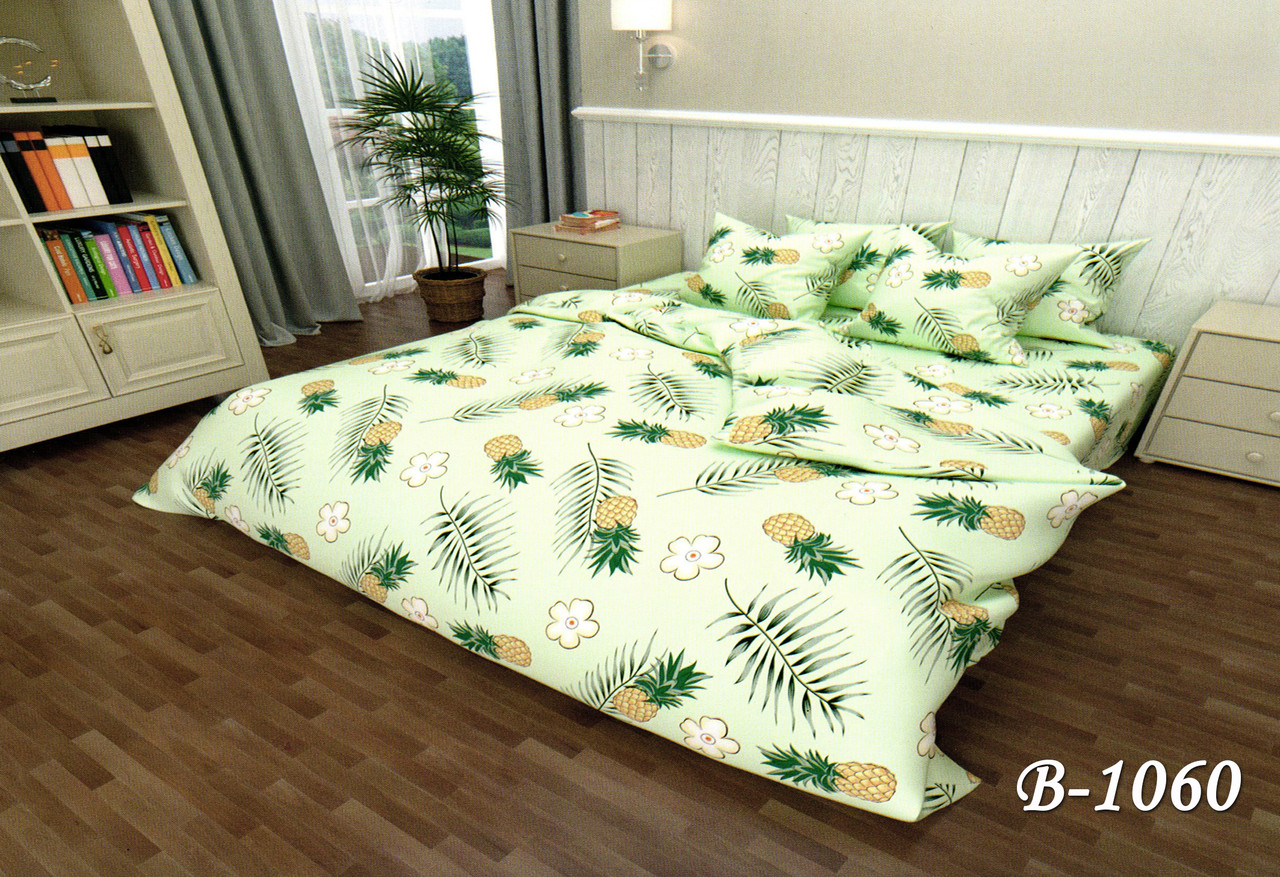 Полуторна постільна білизна Тет-@-Тет В-1060 бязь Gold (економ), фото 1