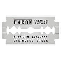 50 лезвий Facón Platinum из японской нержавеющей стали с двойным лезвием для безопасной бритвы