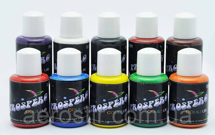 Фарба для аерографа Prospero acrylic base 10-30