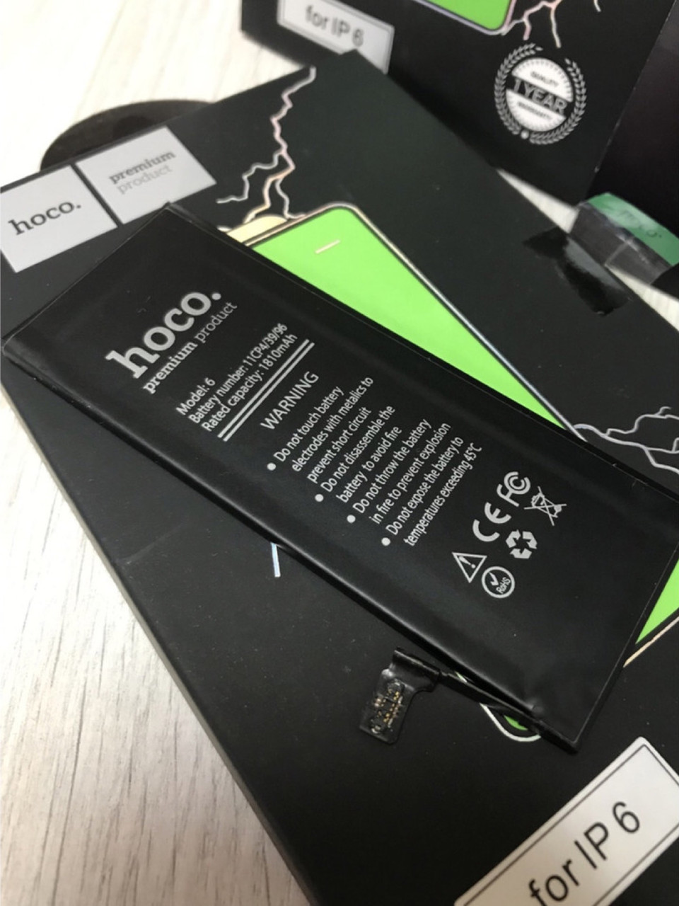 Акумулятор для iPhone 6 HOCO батарея для айфон 6 Хоко