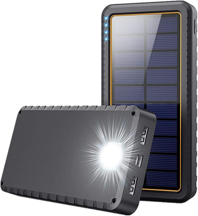 Сонячний зарядний пристрій Solar Power Bank 26800mAh HX160S6, фото 1