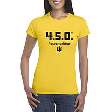 Жіноча футболка з принтом. 4,5.0... 100% бавовна. Розміри від S до 2XL
