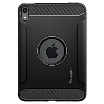 Чехол Spigen для iPad mini 6 - Rugged Armor, Matte Black, фото 6