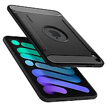 Чехол Spigen для iPad mini 6 - Rugged Armor, Matte Black, фото 3