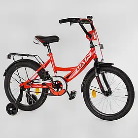 Двоколісний велосипед Corso MAXIS на 18 дюймів, Червоний 18040