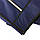 Портативний тканинний шафа-органайзер для одягу на 2 секції, колір темно-синій, з доставкою, фото 4