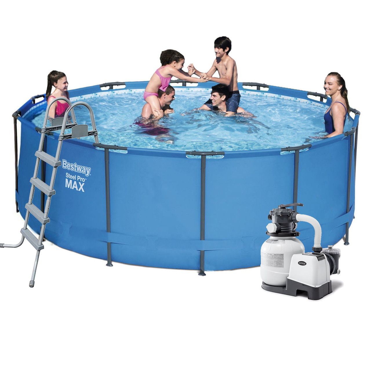 Купить Каркасный бассейн Bestway 5614S - 7, 366 х 122 см (6 000 л/ч ...