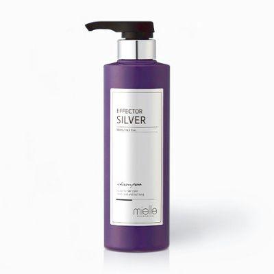 Антижовтий шампунь для збереження кольору освітленого волосся Mielle Professional Effector Silver Shampoo, 500 мл