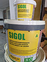 Двокомпонентний епоксидно-поліуретановий клей для паркету SIGOL Chimiver
