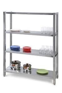 Стелажі і шафи нержавіючі