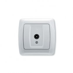 Розетка VIKO Carmen TV прохідна