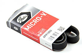 Ремінь генератора (c кондиціонером) Renault Kangoo II / MB Citan 1.5dCi 2008-6PK1203 GATES (Бельгія)