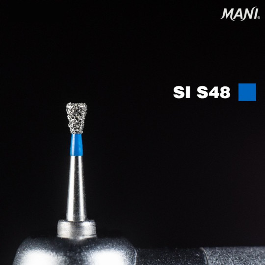 Алмазний бор SI-S48. Зворотний конус (ISO 010/016)