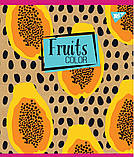 Зошит шкільна А5 48 клітка YES Fruits Color Крафт набір 5 шт. (765125), фото 2