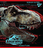 Зошит шкільна А5 24 лінія YES Jurassic World Science Gone Wrong набір 10 шт. (765323), фото 2
