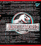 Зошит шкільна А5 48 лінія YES Jurassic World Science Gone Wrong набір 5 шт. (765327), фото 2
