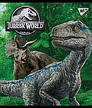 Зошит шкільна А5 48 лінія YES Jurassic World набір 5 шт. (765326), фото 4
