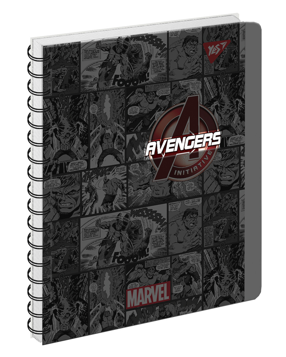 Зошит А5 144 Кл. YES Пл.Обл. Marvel (681780)