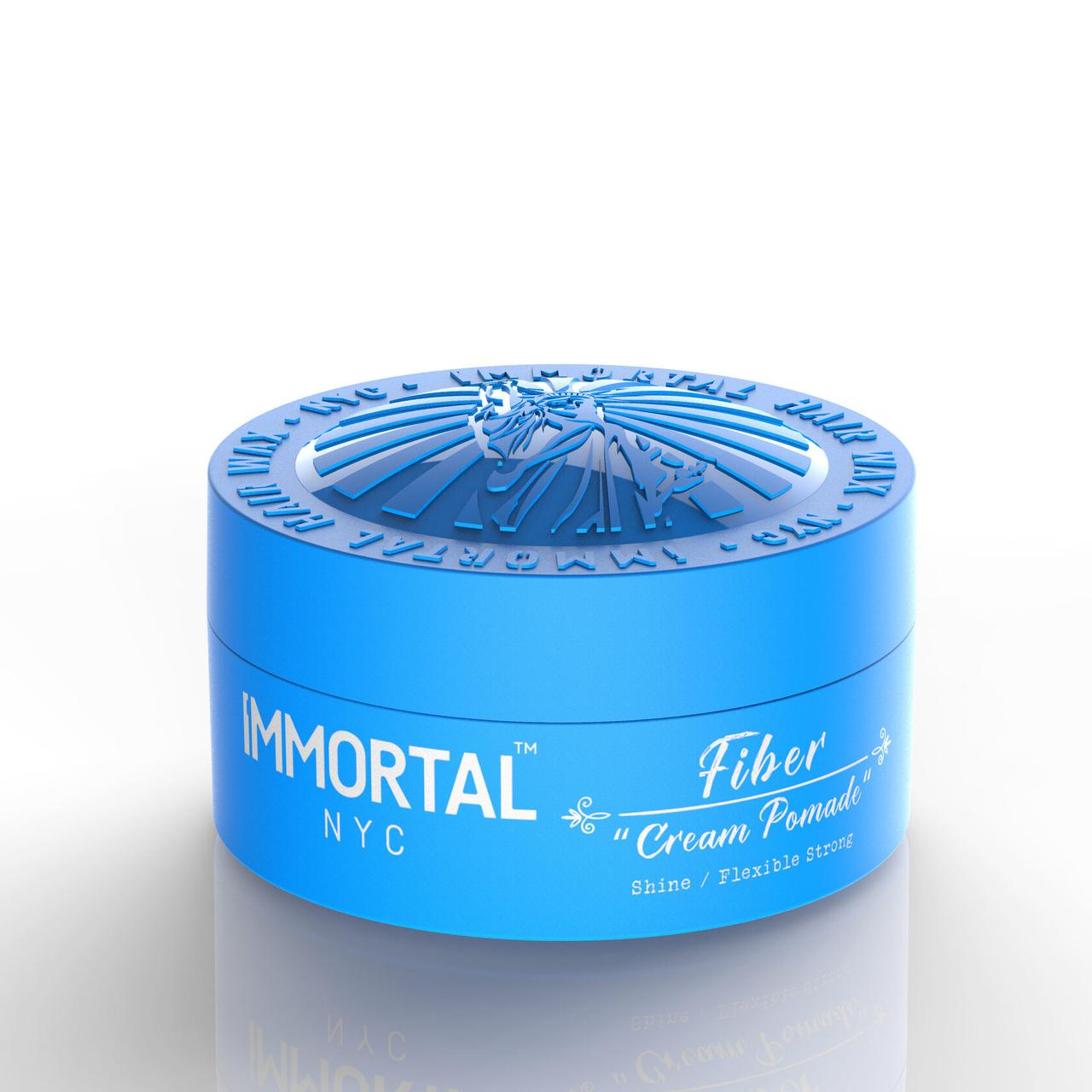 Віск-павутинка для волосся Immortal Infuse Fiber Cream Pomade 150 мл (NYC-10)