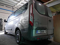 Оцинкований фаркоп на Ford Transit Custom 2012- (Tourneo Custom) без підрізання бампера