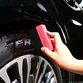 Аплікатор для чорніння гуми - MaxShine Tire Dressing Applicator Curved