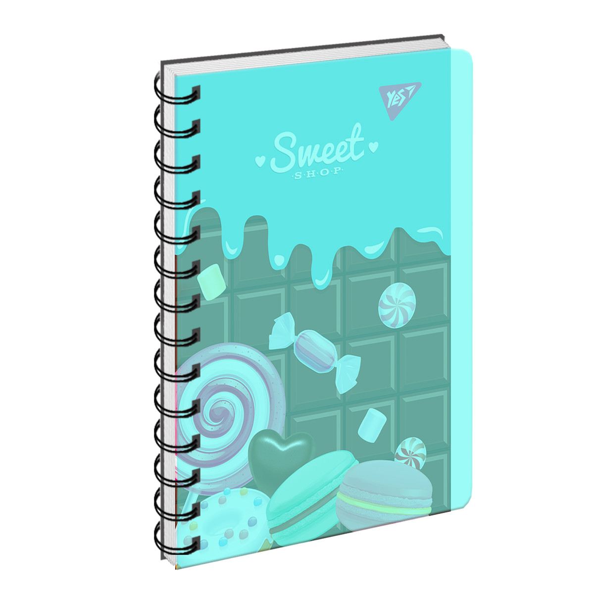 Зошит для записів Yes В6/144 пл.обкл. Sweet shop (160142)