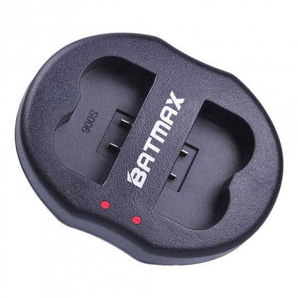 Зарядний пристрій Batmax USB для двох акумуляторів Panasonic S006, фото 1