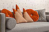 Диван для підлітків двоспальний із ящиками MeBelle DORRIE 90х190 світло-коричневий, помаранчевий велюр, фото 6