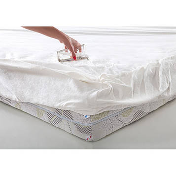 Наматрацник вологостійкий натяжний, Розмір матрацу (ШхД) 80x200