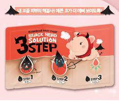 Патчі для видалення чорних цяток ELIZAVECCA Black Head Solution 3 Step Nose Strip, 1 шт,6 г(627854), фото 1