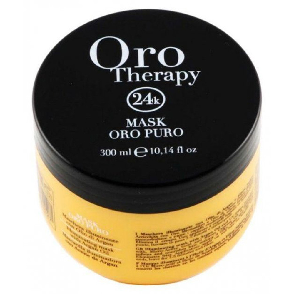 Відновлююча маска для волосся Fanola Oro Therapy 300 мл, фото 1