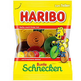 Желейки Haribo Bunte Schnecken 160g