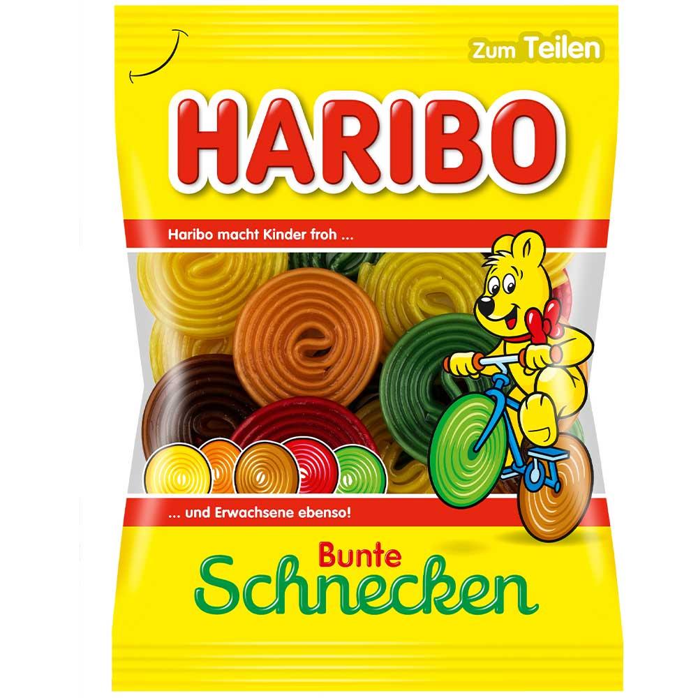 Желейки Haribo Bunte Schnecken 160g