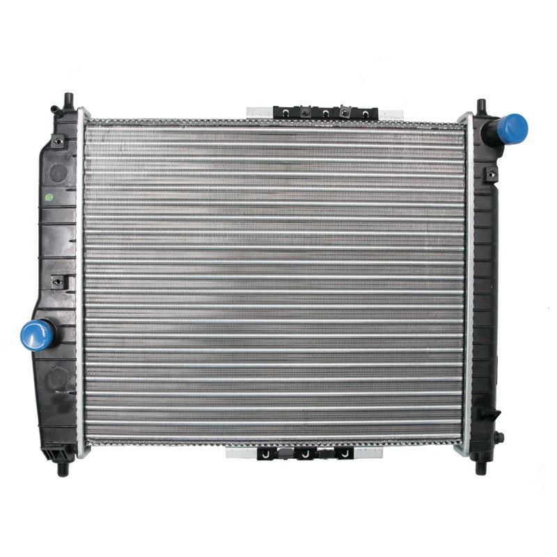 радіатор охолодження Chevrolete Aveo MКП від 2002 року, з двигуном 1,2 1,4 1,5 (Радиатор основного шевроле Авео)