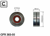 Ролик натяжной генератора (65*26.5*17) Renault Trafic II 1.9/2.0DCi 01- Caffaro CFR303-00F